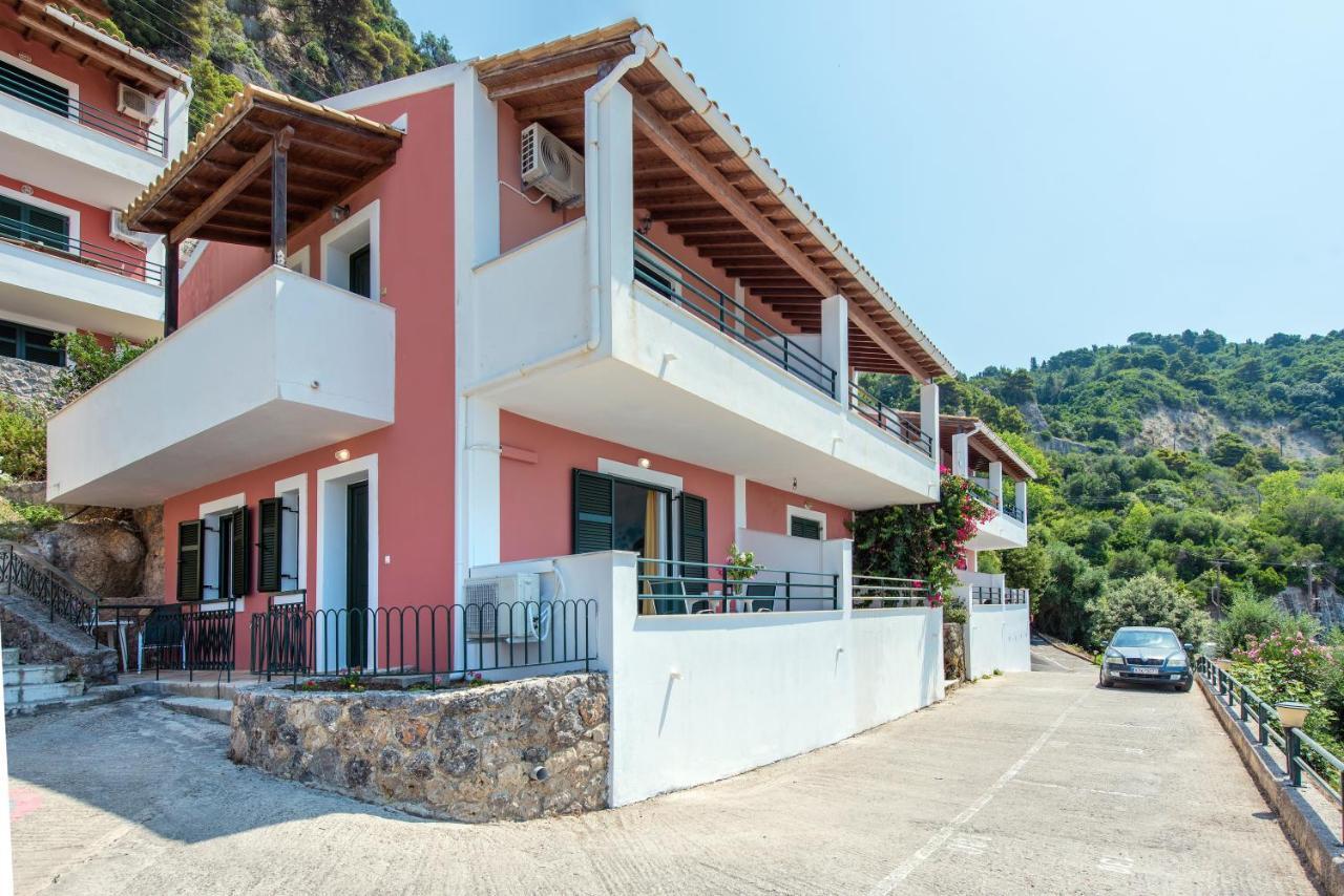 Corfu Amboti Apt Глифада Экстерьер фото
