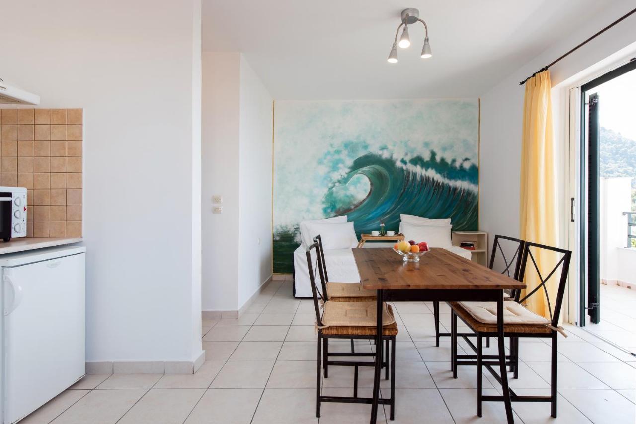 Corfu Amboti Apt Глифада Экстерьер фото