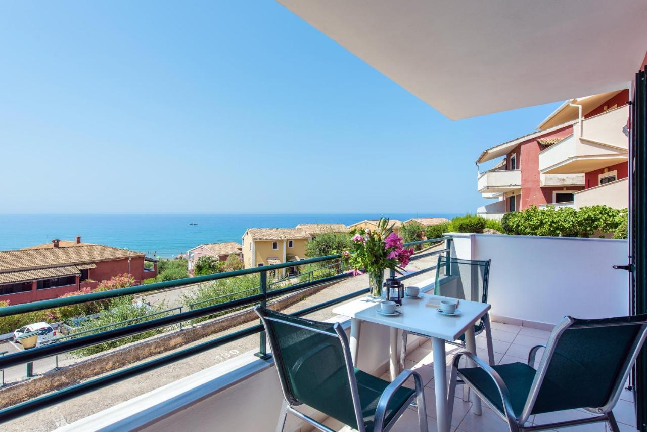 Corfu Amboti Apt Глифада Экстерьер фото
